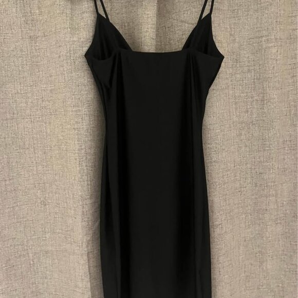 Eclipse Black Slip Dress - Size X-Small - Picture 2 of 2